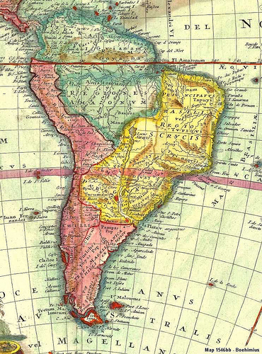 Cartografía colonial de América del Sur y Panamá